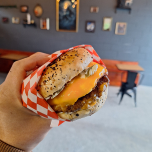 Breakfast Bagel Sandwich